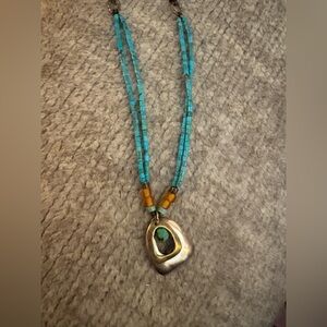 GUC Silpada turquoise necklace.